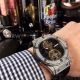 Perfect Replica Hublot Stainless Steel Diamond Bezel Black Tourbillon Dial 45mm Watch (3)_th.jpg